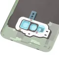 Back Cover Glass With Camera Lens For Samsung Galaxy S10e (No Logo) (Aftermarket Plus) (Prism White)