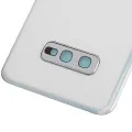 Back Cover Glass With Camera Lens For Samsung Galaxy S10e (No Logo) (Aftermarket Plus) (Prism White)