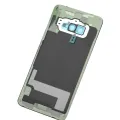 Back Cover Glass With Camera Lens For Samsung Galaxy S10e (No Logo) (Aftermarket Plus) (Prism White)