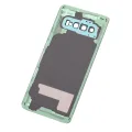 Back Cover Glass With Camera Lens For Samsung Galaxy S10 (No Logo) (Aftermarket Plus) (Prism Green)