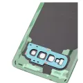 Back Cover Glass With Camera Lens For Samsung Galaxy S10 (No Logo) (Aftermarket Plus) (Prism Green)
