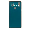 Back Cover Glass With Camera Lens For Samsung Galaxy S10 5G (No Logo) (Aftermarket Plus) (Prism Black)