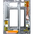 Mid-Frame Housing For Samsung Galaxy S10 (With Small Parts) (Prism White)