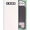 Задня кришка зі скло камери для Samsung Galaxy S10 (Service Pack) (Prism White)