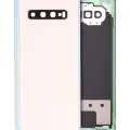 Задня кришка зі скло камери для Samsung Galaxy S10 Plus (Service Pack) (Prism White)