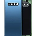Задня кришка зі скло камери для Samsung Galaxy S10 Plus (Service Pack) (Prism Blue)