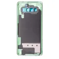 Back Cover Glass With Camera Lens For Samsung Galaxy S10 Plus (Service Pack) (Prism Black)