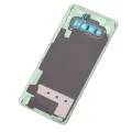 Back Cover Glass With Camera Lens For Samsung Galaxy S10 Plus (Service Pack) (Prism Black)
