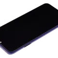 LCD Assembly With Frame For Motorola Moto G Play (XT2093 / 2021) (Genuine OEM) (Misty Blue)
