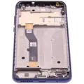 LCD Assembly With Frame For Motorola Moto G Play (XT2093 / 2021) (Genuine OEM) (Misty Blue)