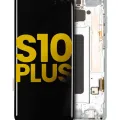 OLED Assembly With Frame For Samsung Galaxy S10 Plus (Refurbished) (Prism Green)