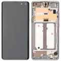 OLED Assembly With Frame For Samsung Galaxy S10 5G (Refurbished) (Crown Silver)