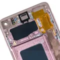 OLED Assembly With Frame For Samsung Galaxy S10 (Service Pack) (Flamingo Pink)