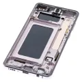 OLED Assembly With Frame For Samsung Galaxy S10 Plus (Service Pack) (Ceramic White)