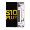 OLED Assembly With Frame For Samsung Galaxy S10 Plus (Refurbished) (Ceramic White)