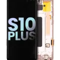 OLED Assembly With Frame For Samsung Galaxy S10 Plus (Service Pack) (Flamingo Pink)
