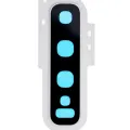 Back Camera Lens With Cover Bezel Ring For Samsung Galaxy S10 Plus (Prism White)