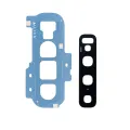 Back Camera Lens With Cover Bezel Ring For Samsung Galaxy S10 Plus (Prism Blue)