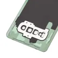 Back Cover Glass With Camera Lens For Samsung Galaxy S10 Plus (No Logo) (Aftermarket Plus) (Prism White)