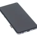 OLED Assembly With Frame For Samsung Galaxy S10 (Service Pack) (Prism / Ceramic Black)