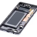 OLED Assembly With Frame For Samsung Galaxy S10 (Service Pack) (Prism / Ceramic Black)