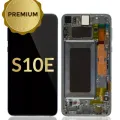 OLED Assembly With Frame For Samsung Galaxy S10E (Service Pack) (Canary Yellow)