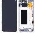 OLED Assembly With Frame For Samsung Galaxy S10E (Refurbished) (Prism White)