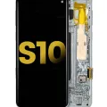 OLED Assembly With Frame For Samsung Galaxy S10 (Refurbished) (Prism Green)