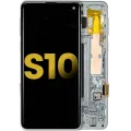 OLED Assembly With Frame For Samsung Galaxy S10 (Refurbished) (Prism Green)