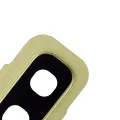 Back Camera Lens With Cover Bezel Ring For Samsung Galaxy S10E (Canary Yellow)