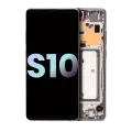 OLED Assembly With Frame For Samsung Galaxy S10 5G (Service Pack) (Crown Silver)