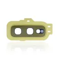 Back Camera Lens With Cover Bezel Ring For Samsung Galaxy S10E (Gold)