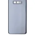 Back Cover Glass With Camera Lens For Samsung Galaxy S10e (No Logo) (Aftermarket Plus) (Prism Black)