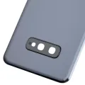 Back Cover Glass With Camera Lens For Samsung Galaxy S10e (No Logo) (Aftermarket Plus) (Prism Black)