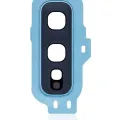 Back Camera Lens With Cover Bezel Ring For Samsung Galaxy S10E (Prism Blue)
