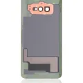 Back Cover Glass With Camera Lens For Samsung Galaxy S10e (No Logo) (Aftermarket Plus) (Flamingo Pink)