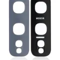 Back Camera Lens (Glass Only) With Adhesive For Samsung Galaxy S10E (Prism Black) (10 Pack)