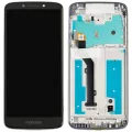 LCD Assembly With Frame For Motorola Moto G6 Play (XT1922 / 2018) (Genuine OEM) (Gray)