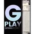 LCD Assembly With Frame For Motorola Moto G Play (XT2093-7 / 2021) (Genuine OEM) (Flash Gray)