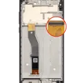 LCD Assembly With Frame For Motorola Moto G Play (XT2093-7 / 2021) (Genuine OEM) (Flash Gray)