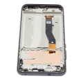 LCD Assembly With Frame For Motorola Moto G Play (XT2093-7 / 2021) (Genuine OEM) (Flash Gray)