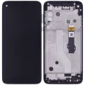 LCD Assembly With Frame For Motorola Moto G Power (XT2041/ 2020) (Genuine OEM) (Smoke Black)
