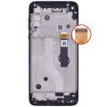 LCD Assembly With Frame For Motorola Moto G Power (XT2041/ 2020) (Genuine OEM) (Smoke Black)