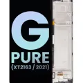 LCD Assembly With Frame For Motorola Moto G Pure (XT2163 / 2021) (Genuine OEM) (All Colors)