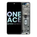 LCD Assembly With Frame For Motorola One 5G Ace (XT2113-2 / 2021) (Genuine OEM) (Volcanic Gray)