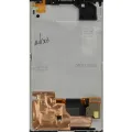 LCD Assembly With Frame For Motorola Moto Z Force Droid (XT1650-02 / 2016) (Genuine OEM) (White)