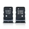 Single Sim Card Tray For Samsung Galaxy A80 (A805 / 2019) (Phantom Black)