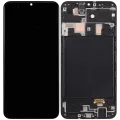 OLED Assembly With Frame For Samsung Galaxy A20 (A205 / 2019) (F Version) (Refurbished) (All Colors)