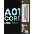 LCD Assembly With Frame For Samsung Galaxy A01 Core (A013 / 2020) (Service Pack) (All Colors)