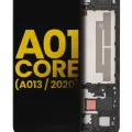 LCD Assembly With Frame For Samsung Galaxy A01 Core (A013 / 2020) (Service Pack) (All Colors)